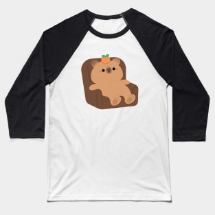 Lazy capybara Baseball T-Shirt